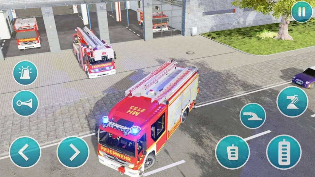 Emergency Police Fire Truck 3d Screenshot4