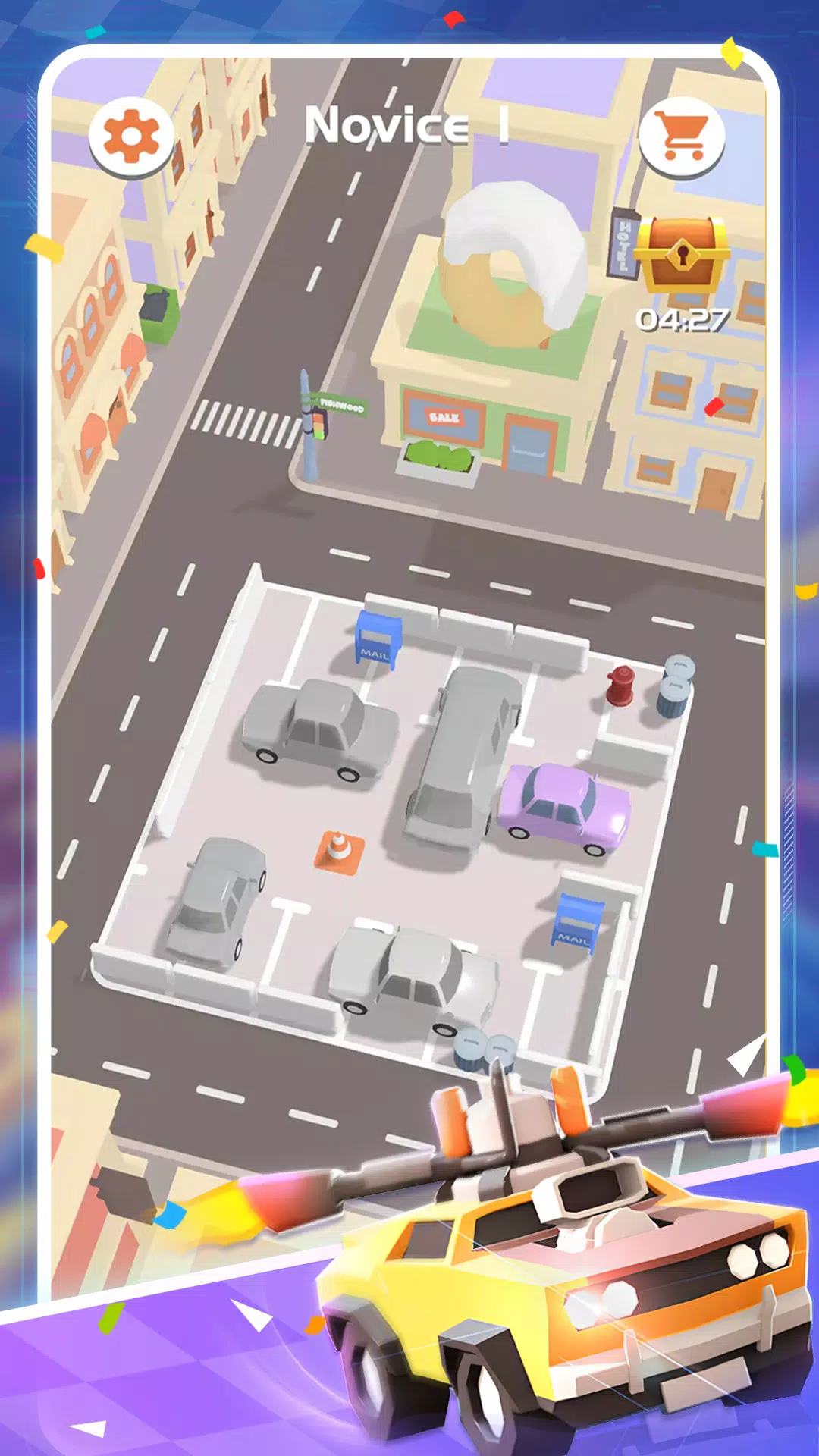 ParkInc - Puzzle Parking Screenshot1