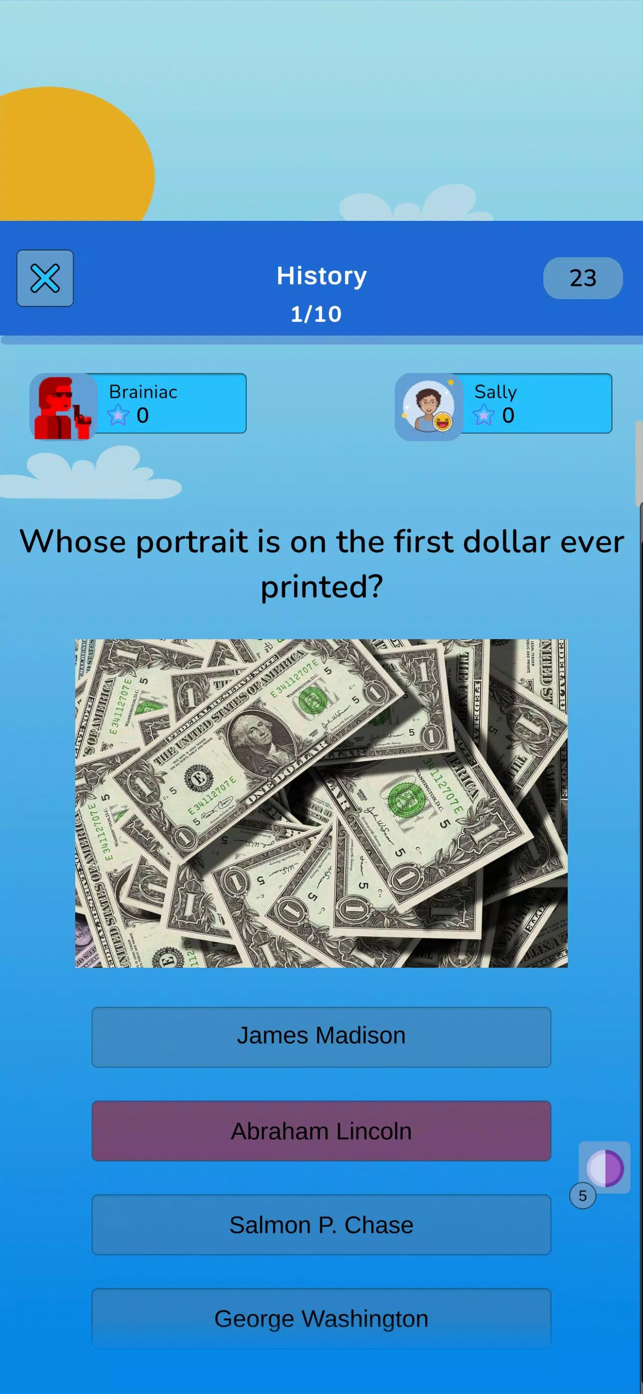 United States Knowledge Quiz Screenshot3