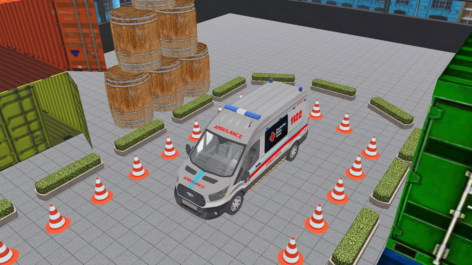 parking 3d game ambulance game Screenshot2