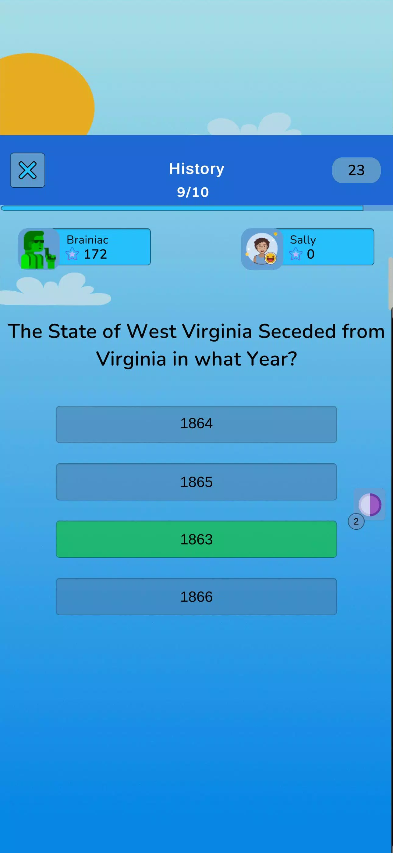 United States Knowledge Quiz Screenshot5