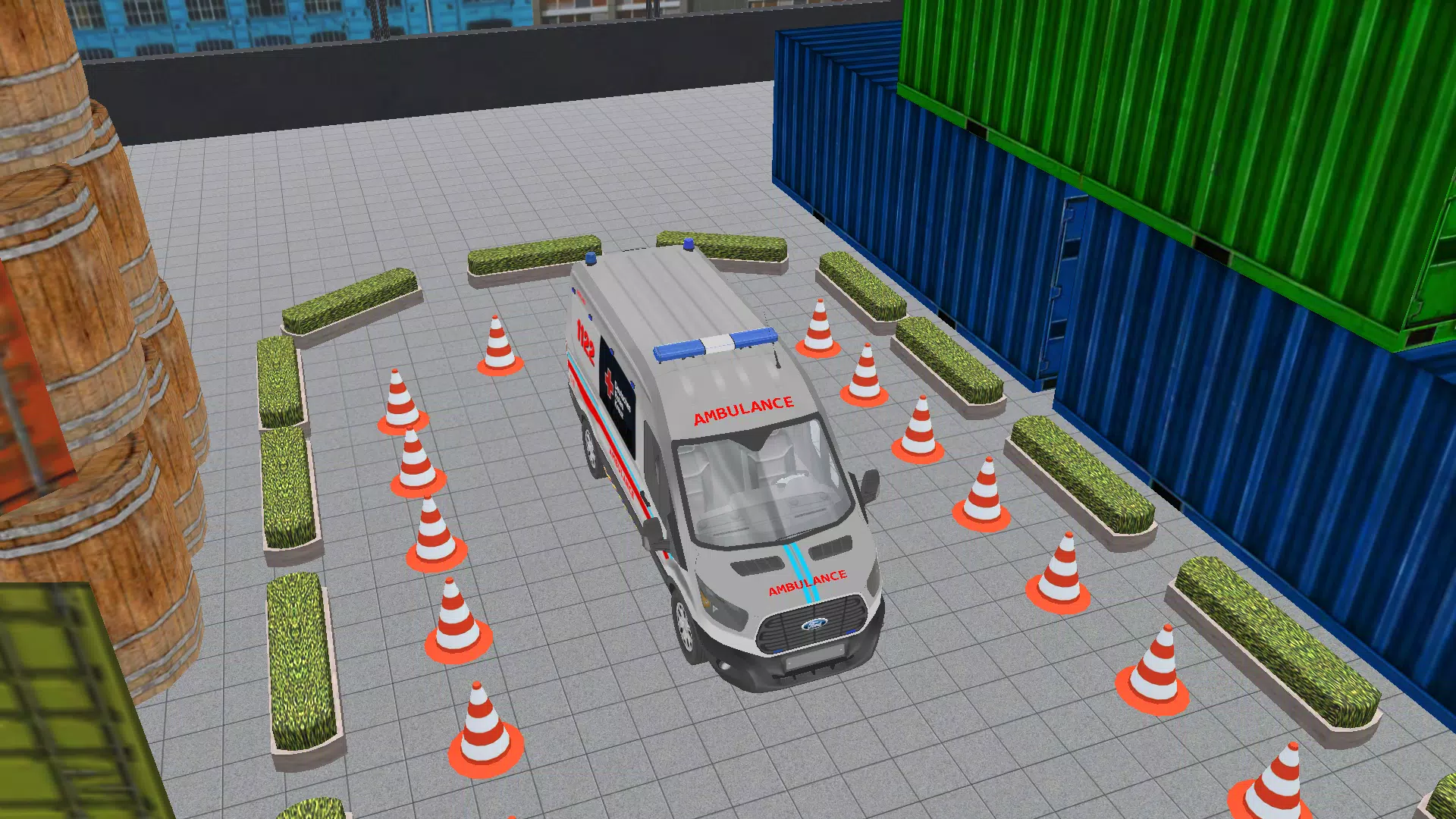 parking 3d game ambulance game Screenshot3