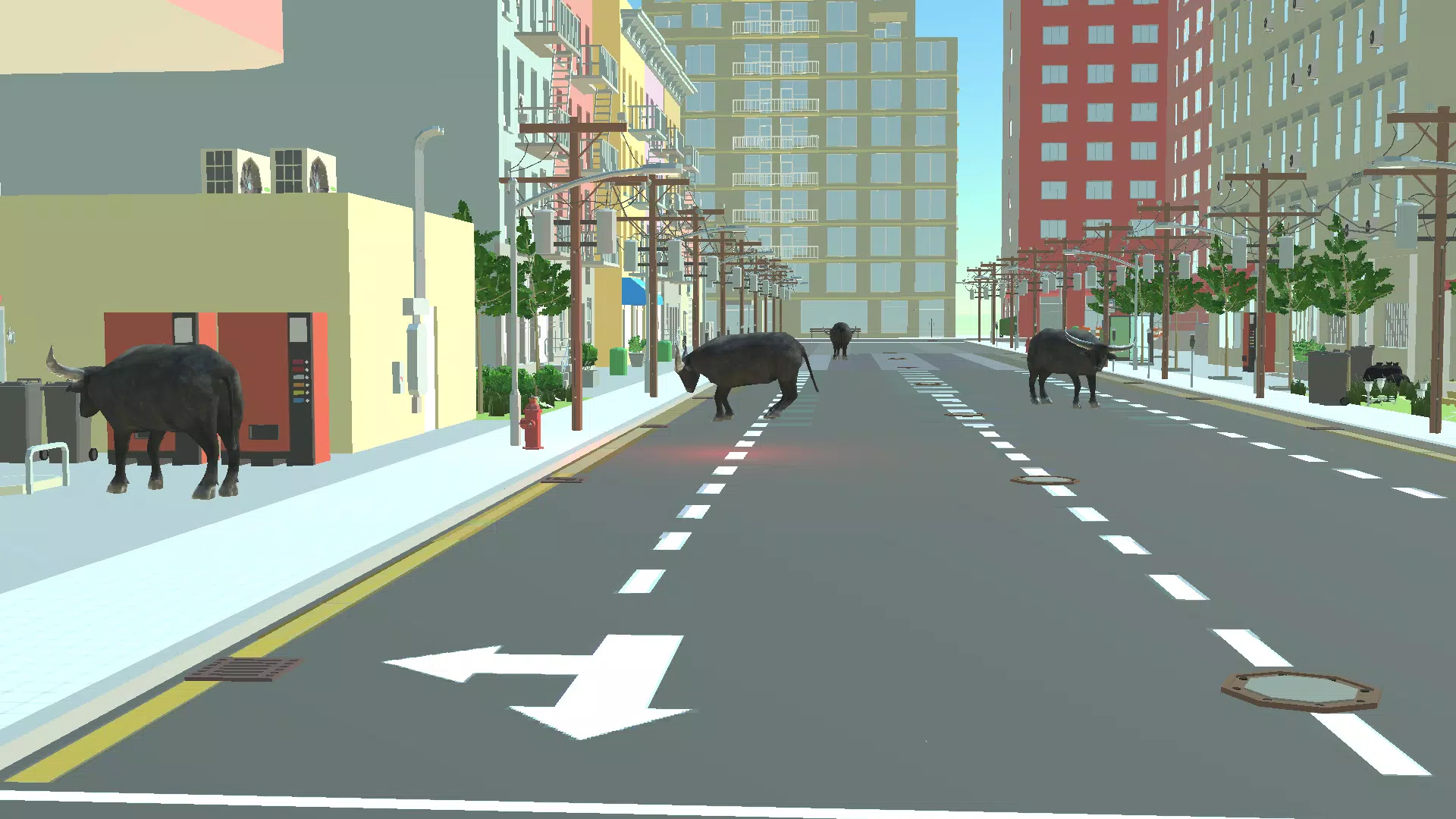Angry bull game sniper game 3d Screenshot3