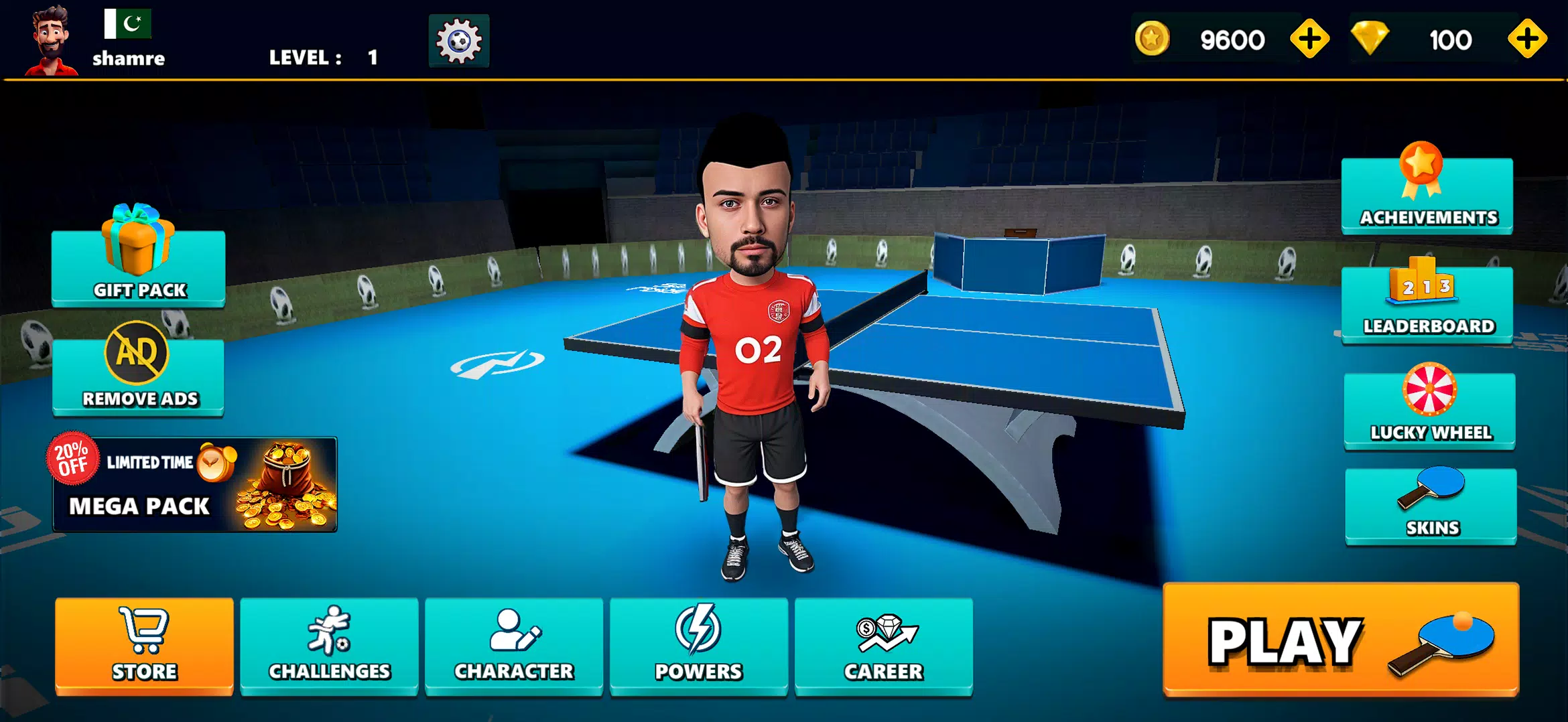 Table tennis : Ping pong game Screenshot7