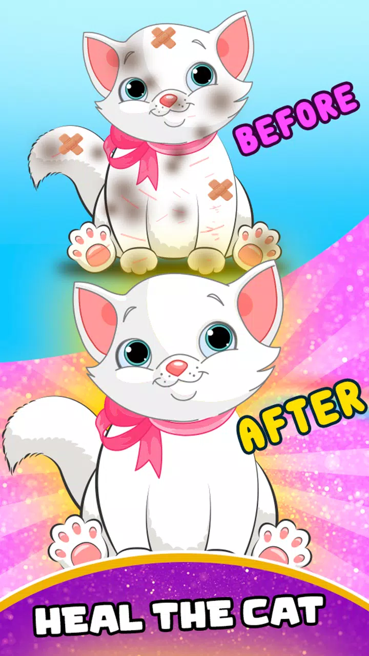 Rescue Cat - Pet Grooming Game Screenshot5