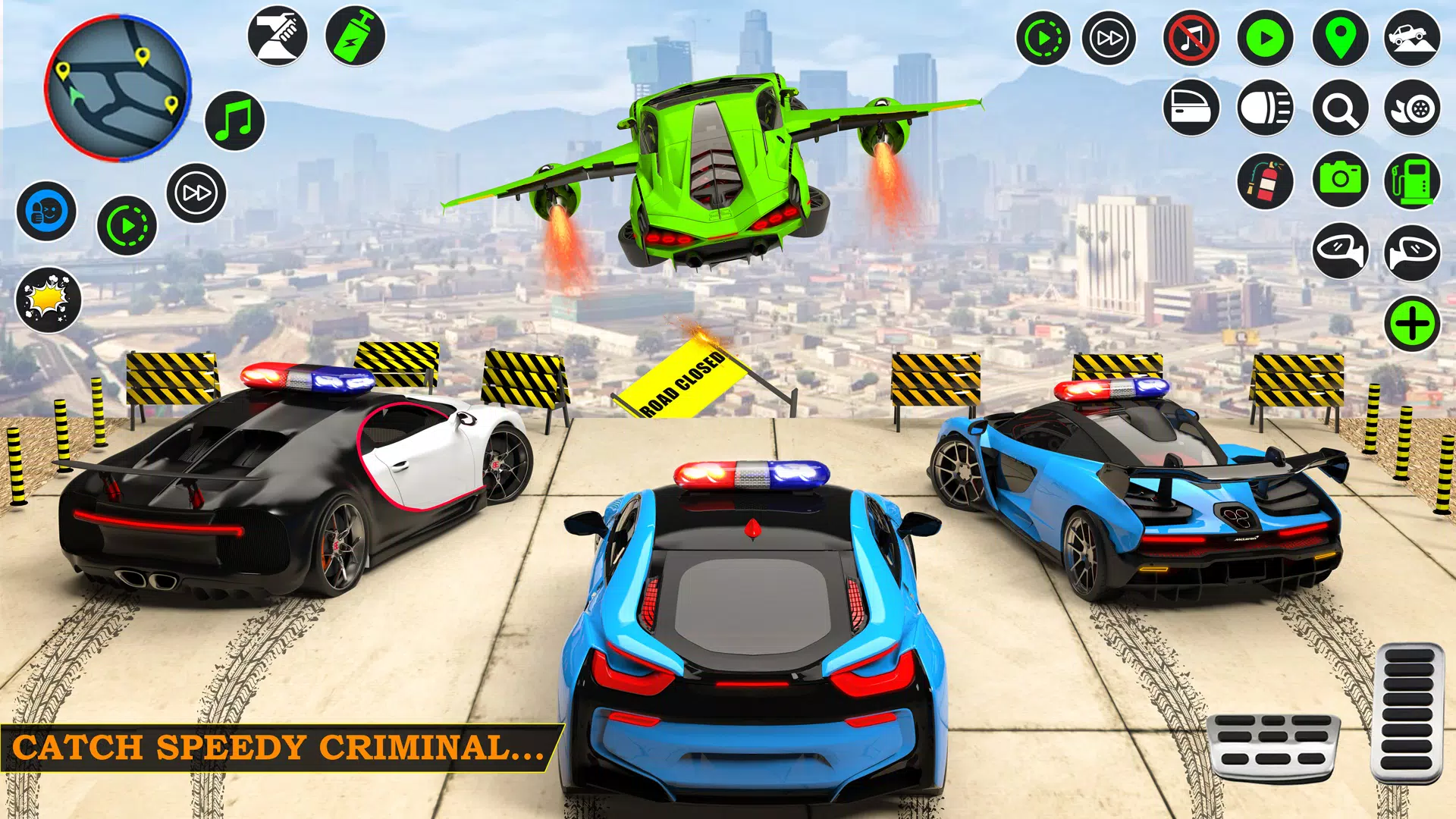 Real Flying Car Robot Shooting Screenshot7