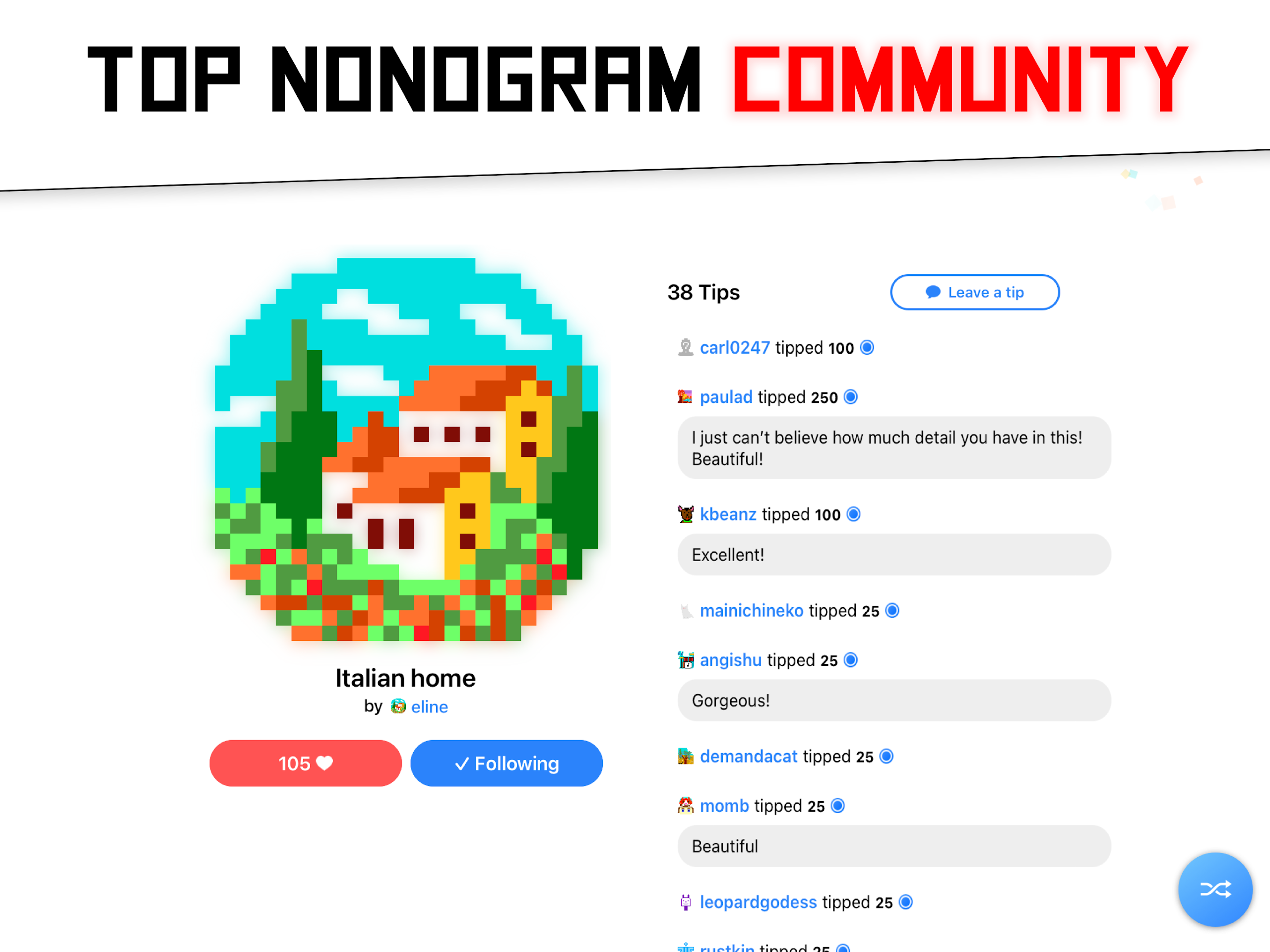 Falcross Infinite Nonograms Screenshot11