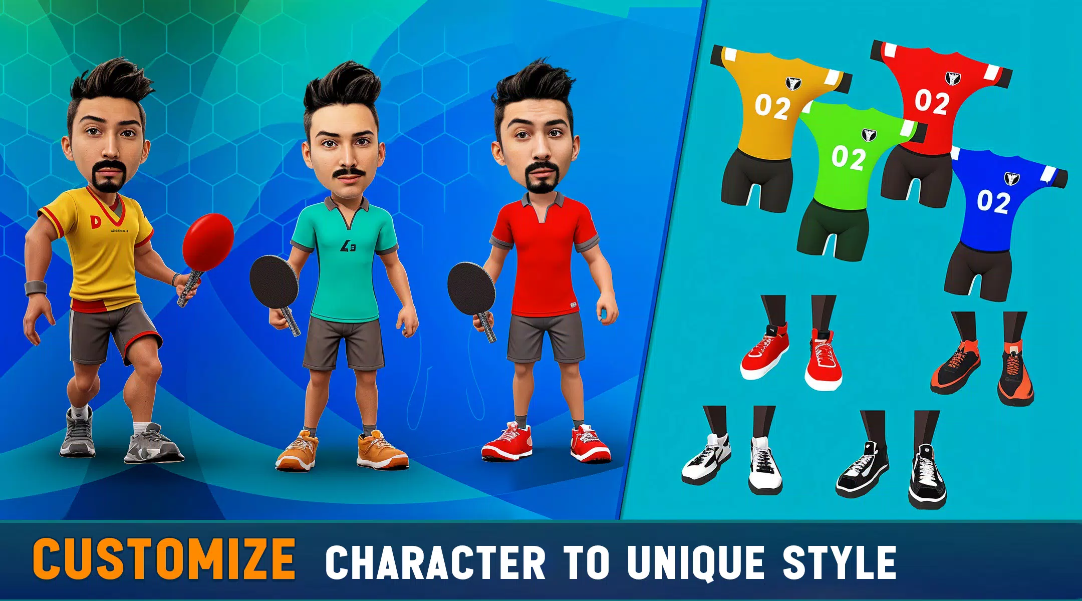 Table tennis : Ping pong game Screenshot5