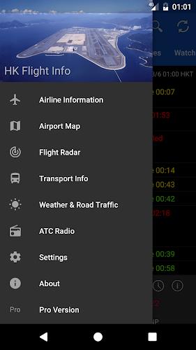 Hong Kong Flight Info Screenshot5