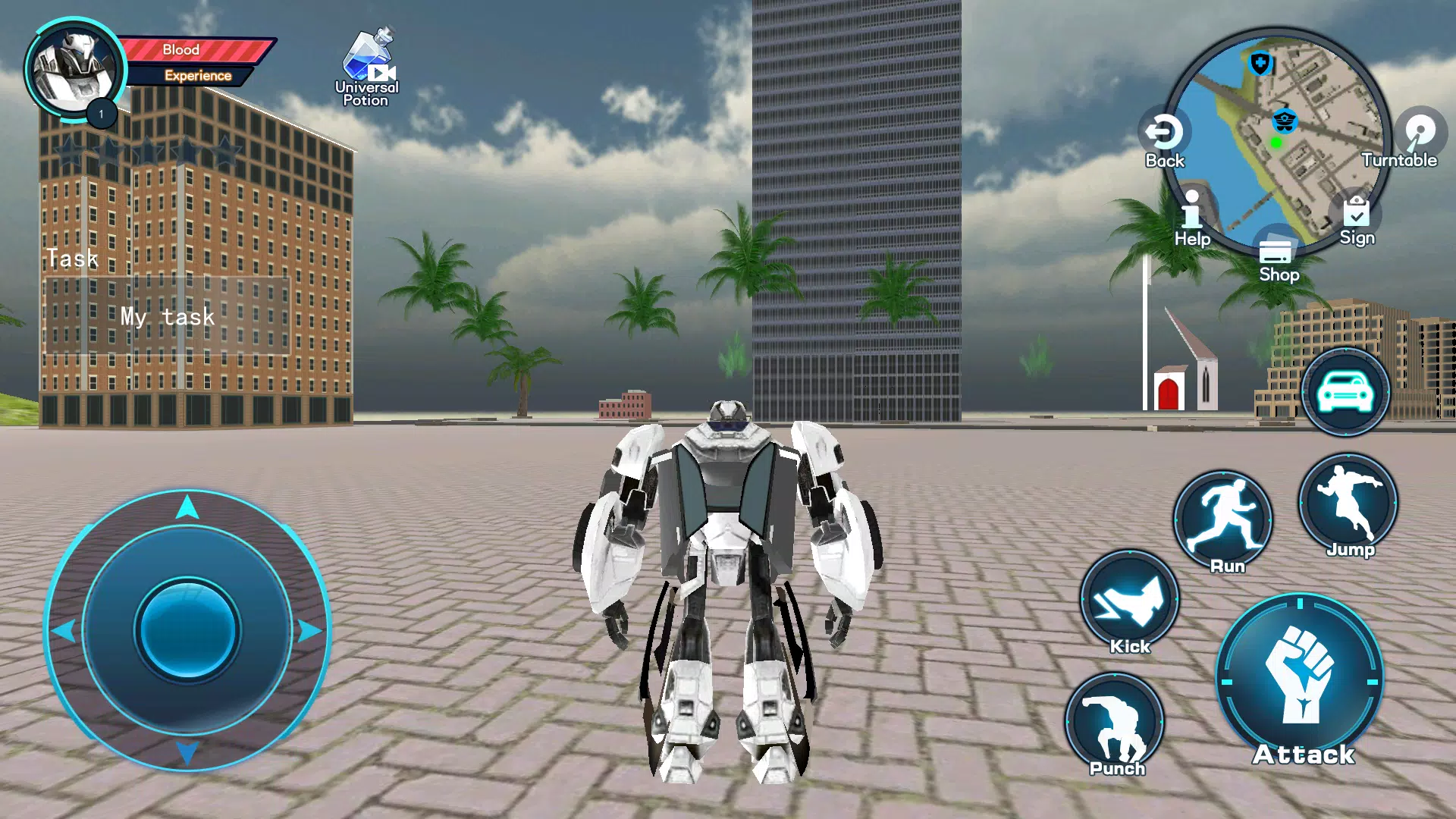Mech Transformation Open World Screenshot3