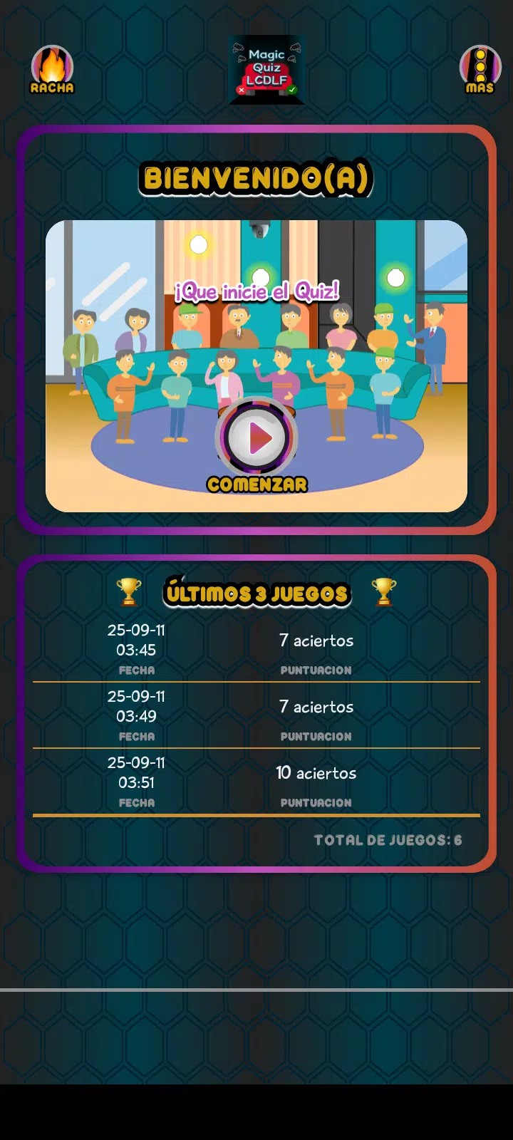 Magic Quiz LCDLF Screenshot1