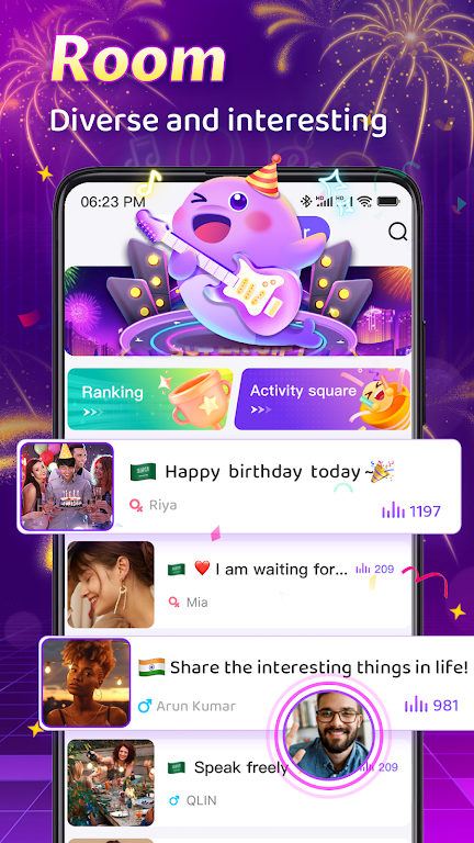 WeParty-Live Chat&Voice Party Screenshot1