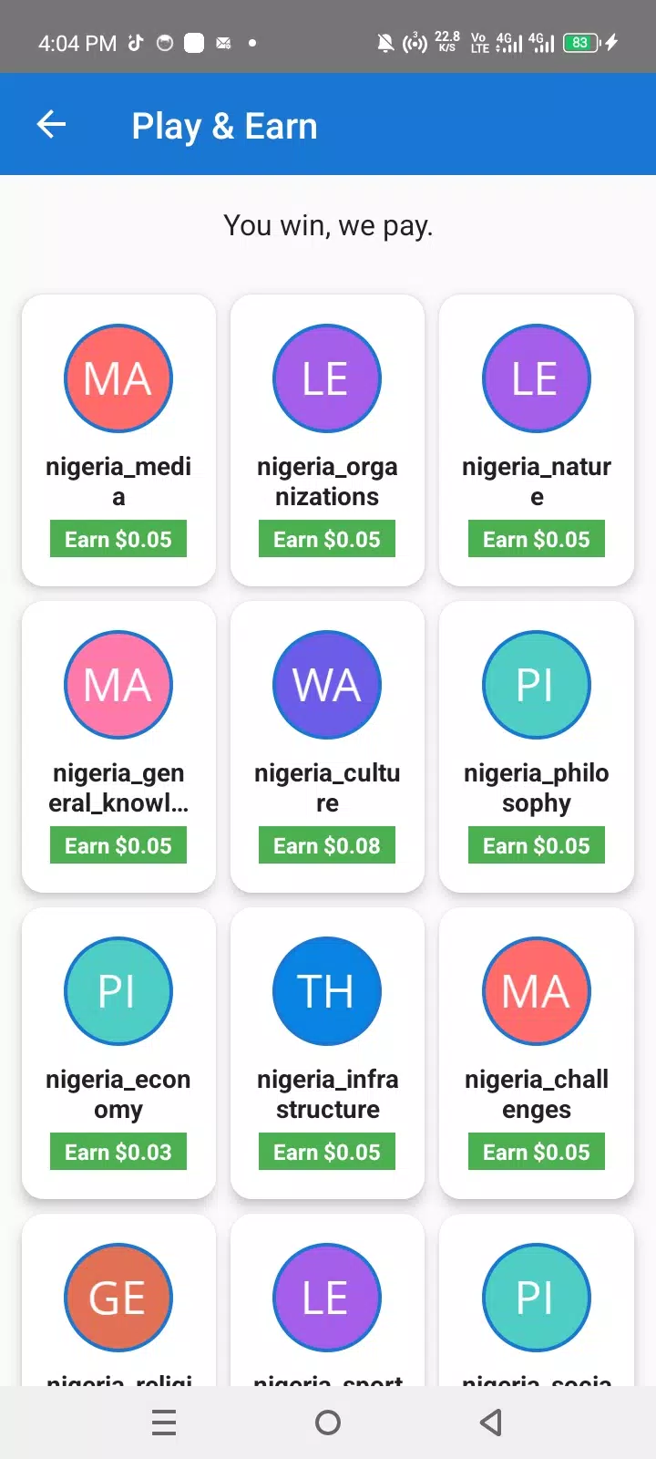 Quiz Money: United States Screenshot6