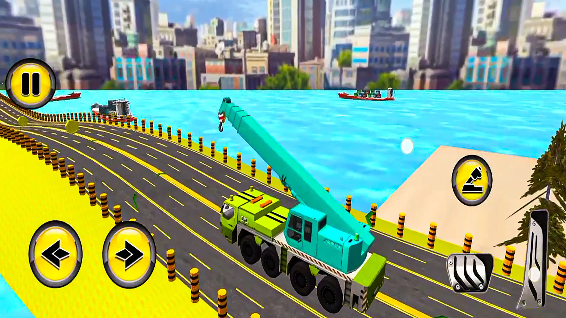 JCB Backhoe Loader Driving Screenshot1