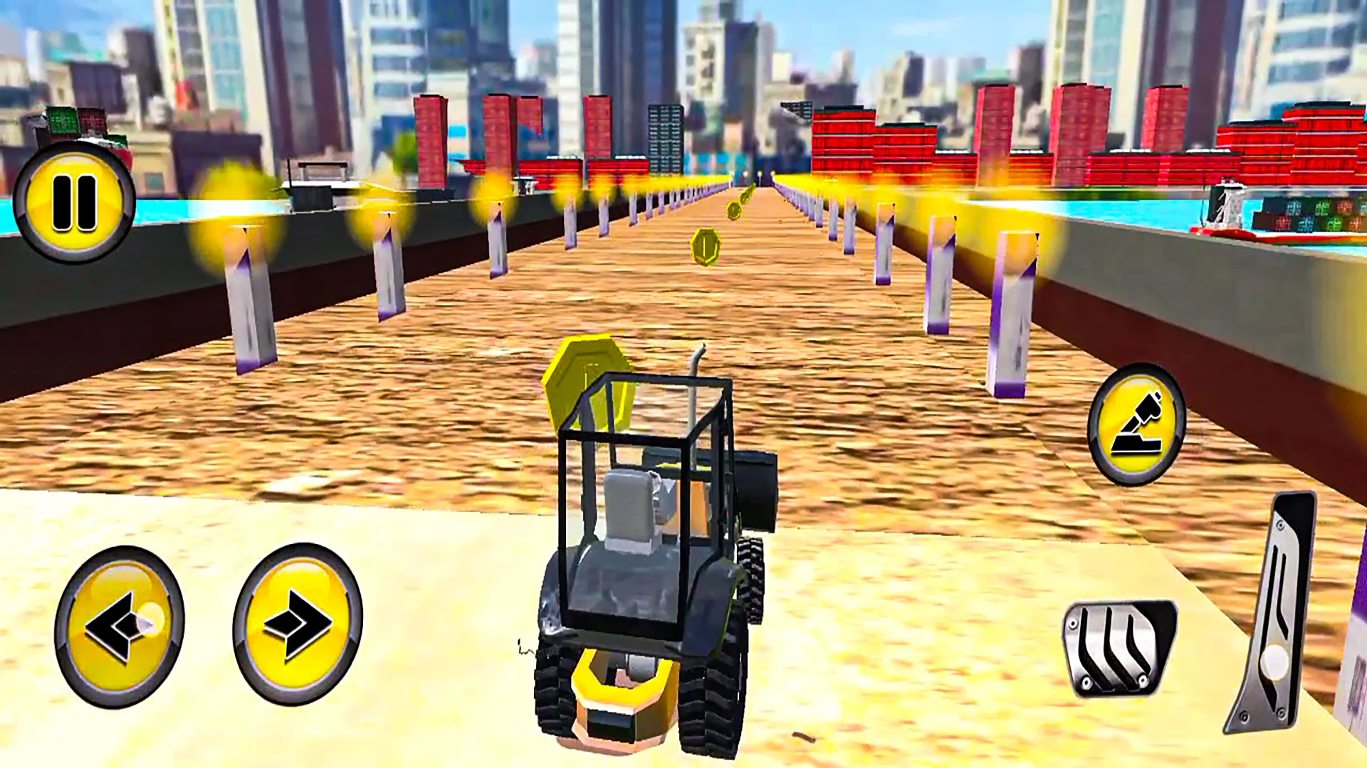 JCB Backhoe Loader Driving Screenshot2