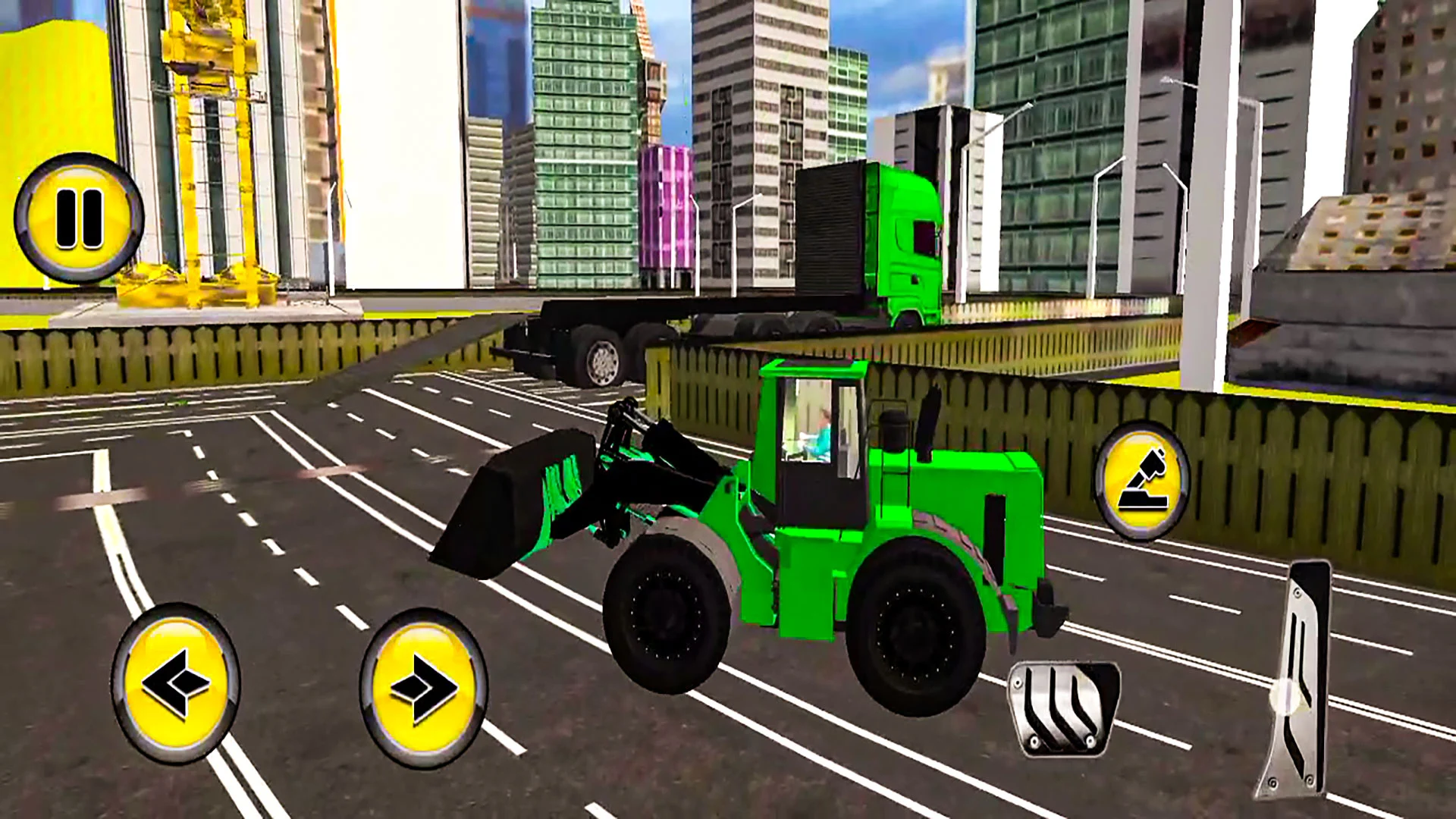 JCB Backhoe Loader Driving Screenshot4