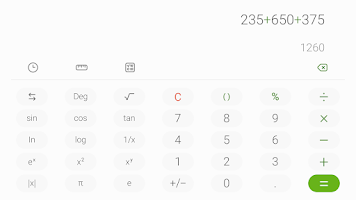 Samsung Calculator Screenshot4