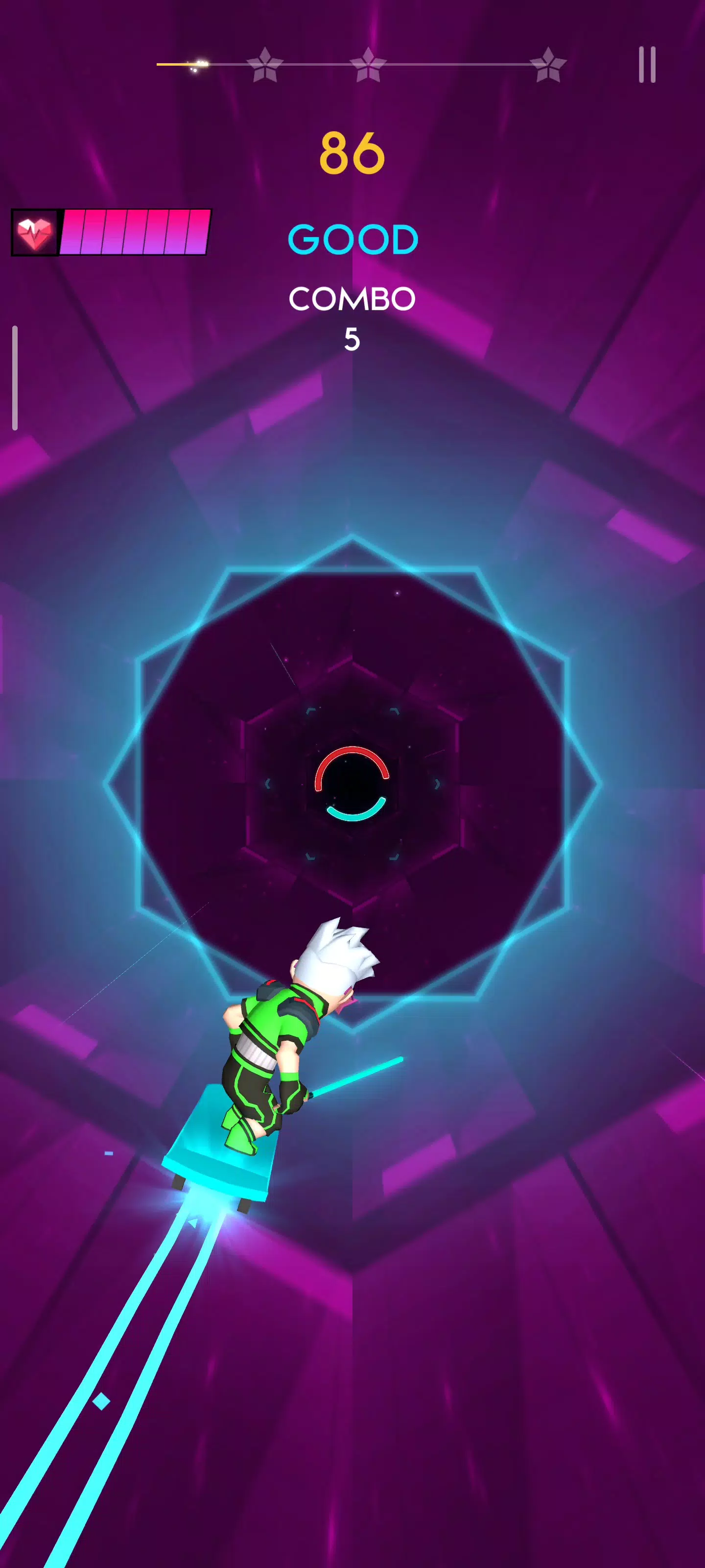 Beat Rider: Neon Rush Screenshot2
