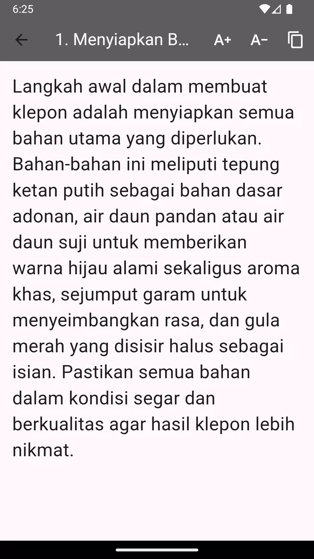 Camkle - Cara Membuat Klepon Screenshot4