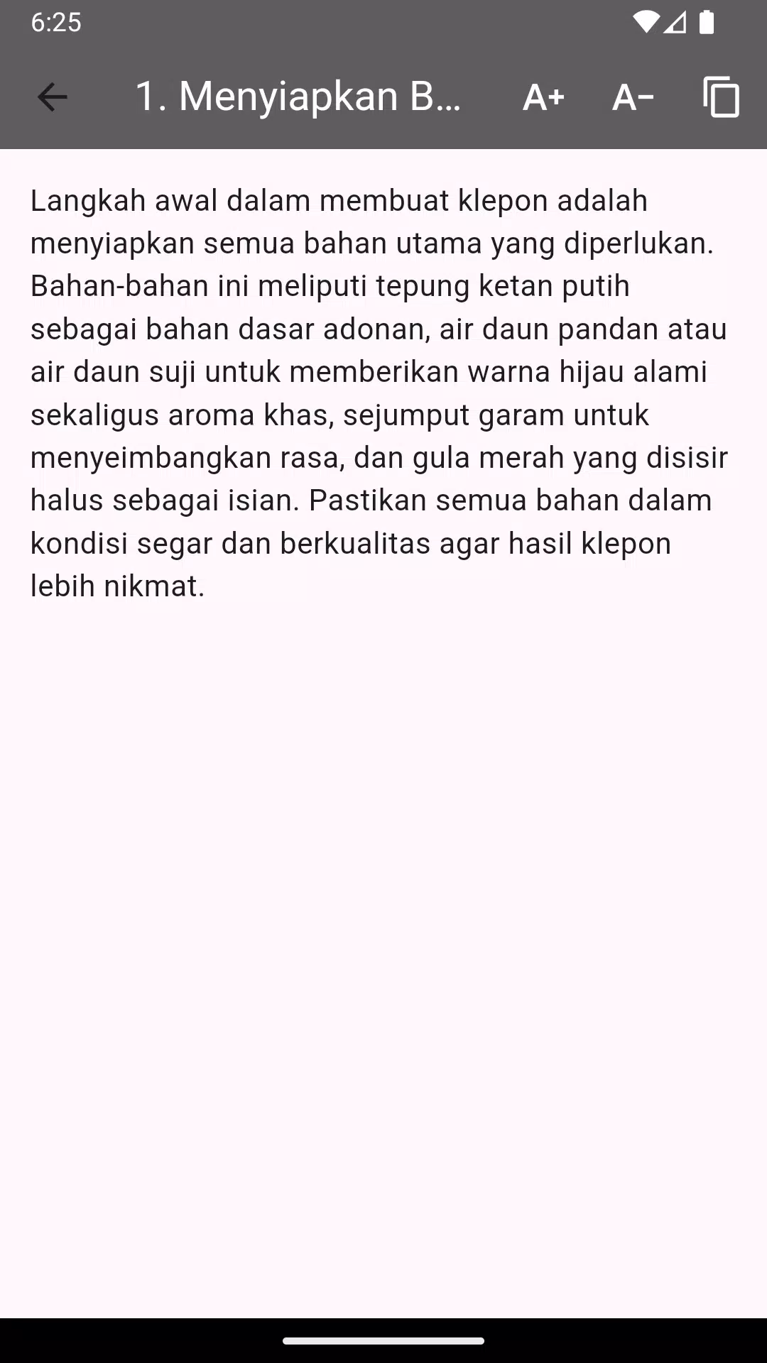 Camkle - Cara Membuat Klepon Screenshot3