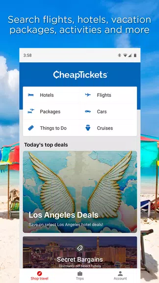 CheapTickets Hotels & Flights Screenshot1