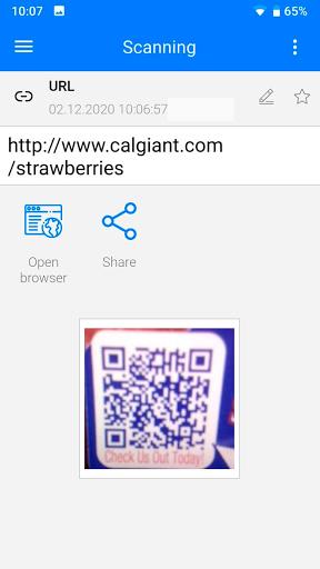 QR Code Scanner Screenshot1