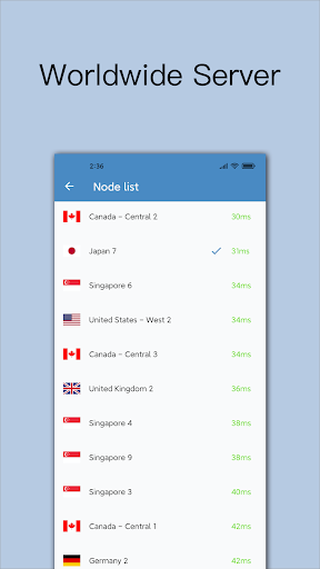 V2VPN - A Fast VPN Proxy Screenshot3