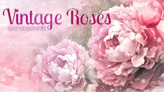 Vintage Roses Live Wallpaper Screenshot7