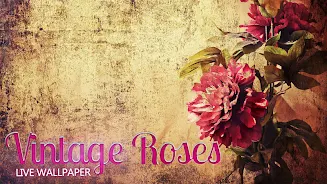 Vintage Roses Live Wallpaper Screenshot8