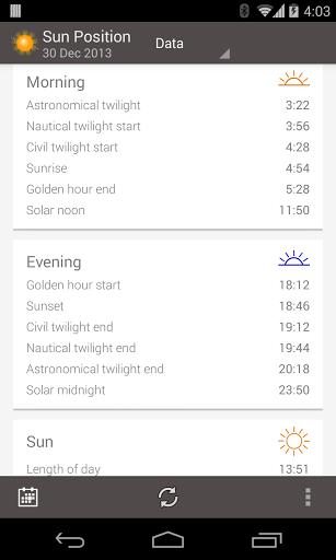Sun Position, Sunrise & Sunset Screenshot26