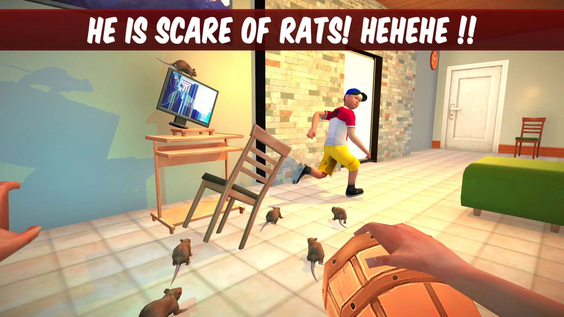 Scary Prankster 3D Fun House Screenshot6