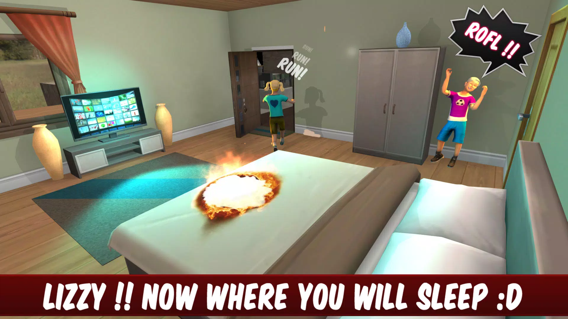 Scary Prankster 3D Fun House Screenshot1