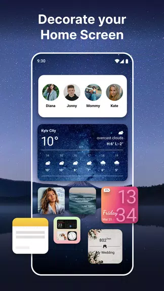 Widgets OS 17 - Color Widgets Screenshot1
