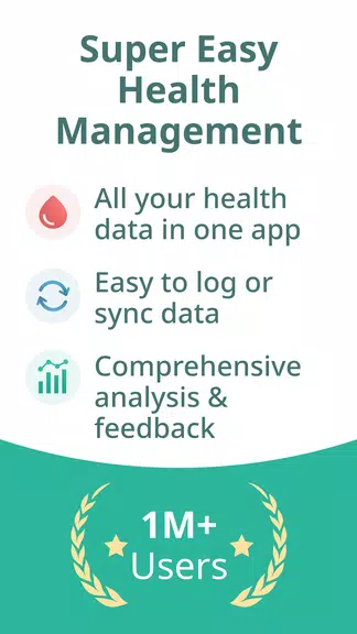 Health2Sync - Diabetes Tracker Screenshot1
