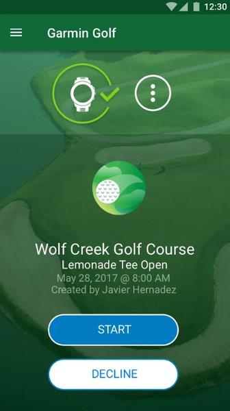 Garmin Golf Screenshot1