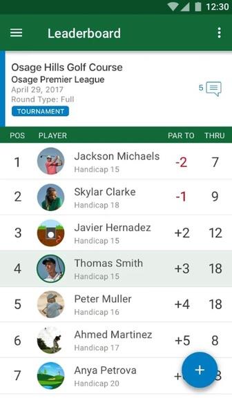 Garmin Golf Screenshot4