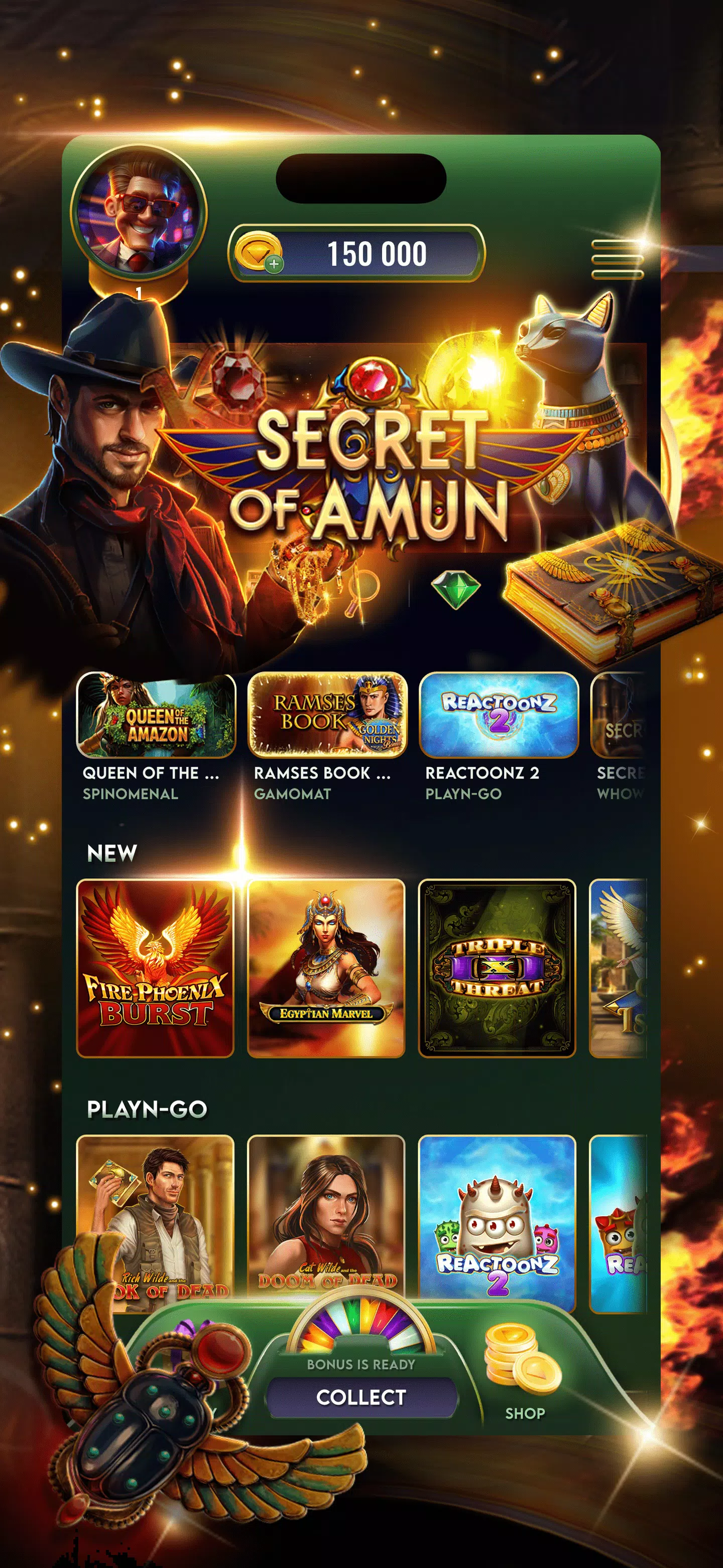 Emerald Wins Casino Screenshot3