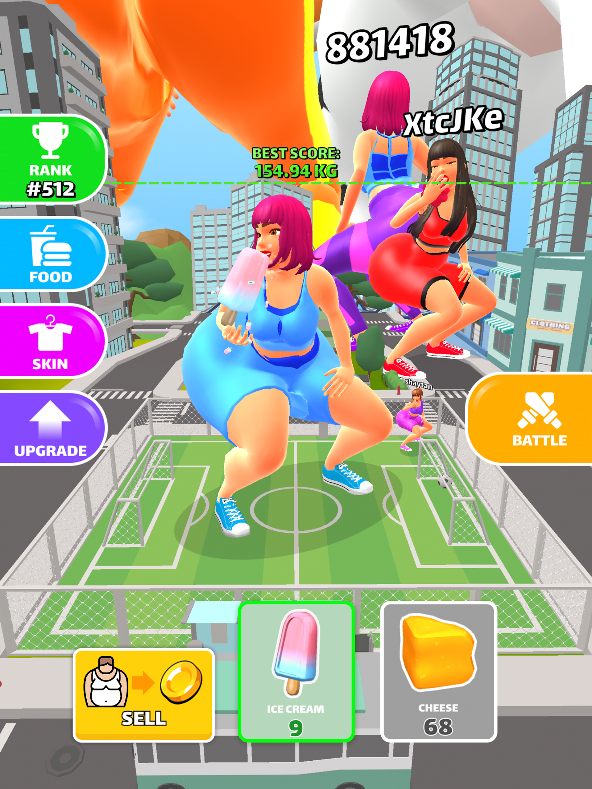 Eating Hero: Twerk Clicker Screenshot8