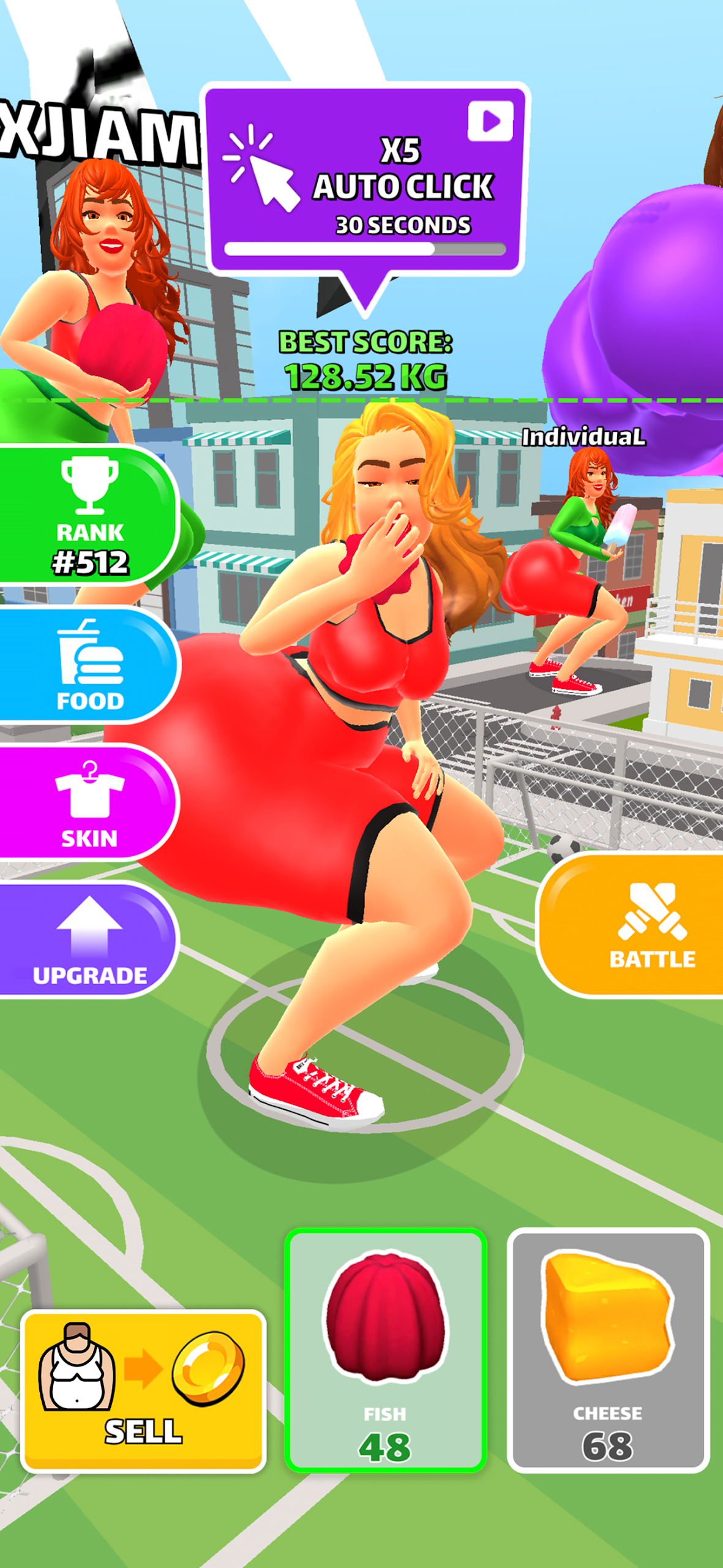 Eating Hero: Twerk Clicker Screenshot1