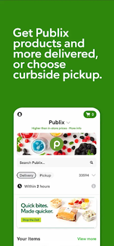 Publix Delivery & Curbside Screenshot1