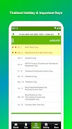 Thailand Buddhist Calendar Screenshot4