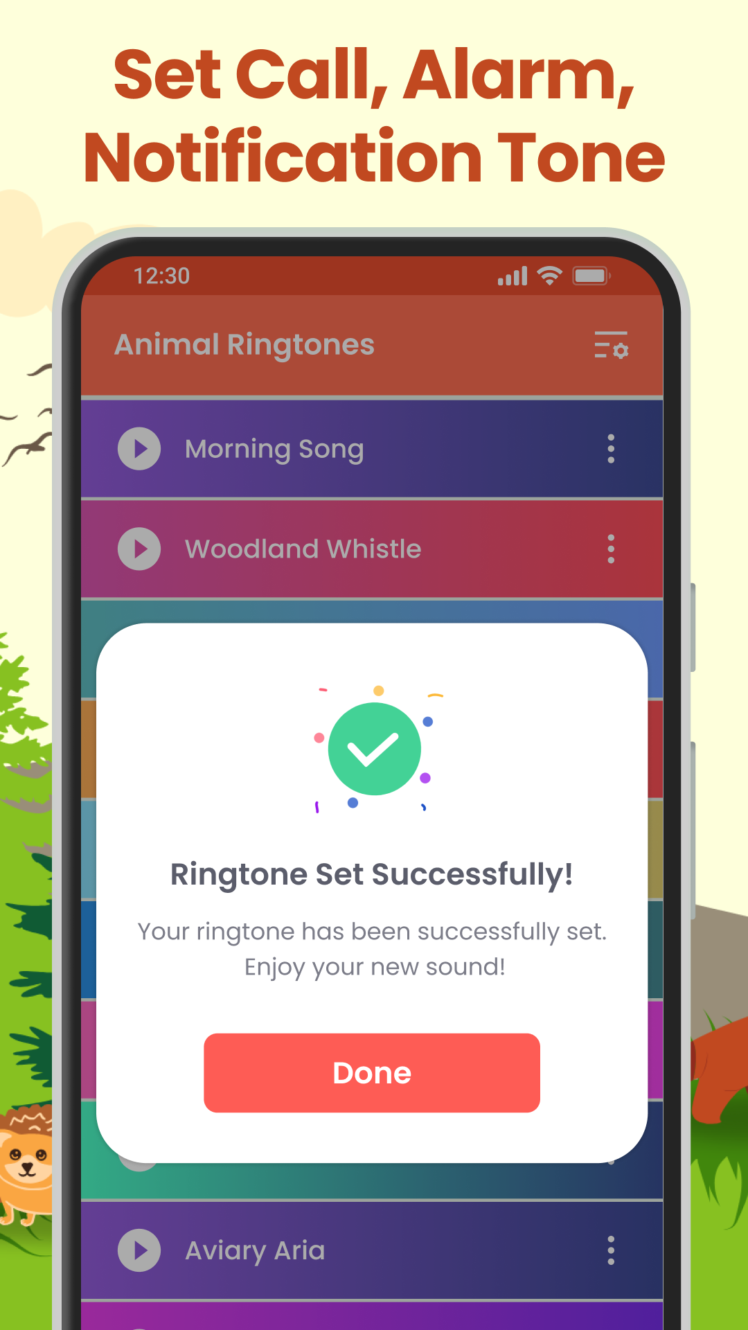Animal Sounds: Animal Ringtone Screenshot4