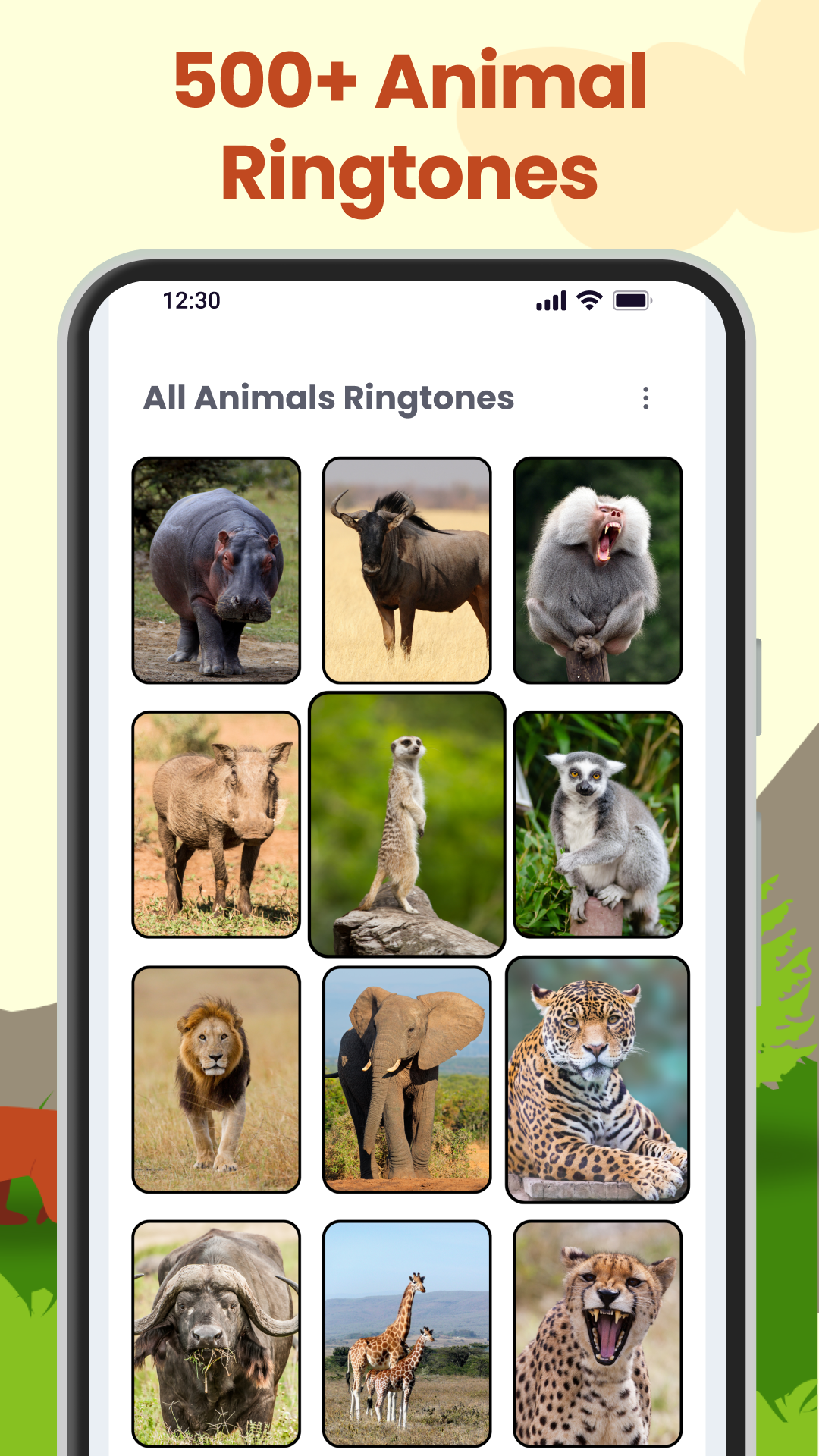 Animal Sounds: Animal Ringtone Screenshot6
