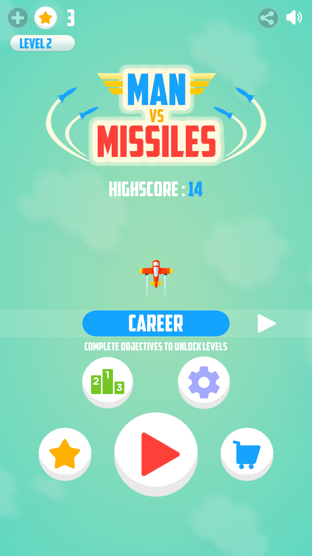 Man Vs. Missiles Screenshot1