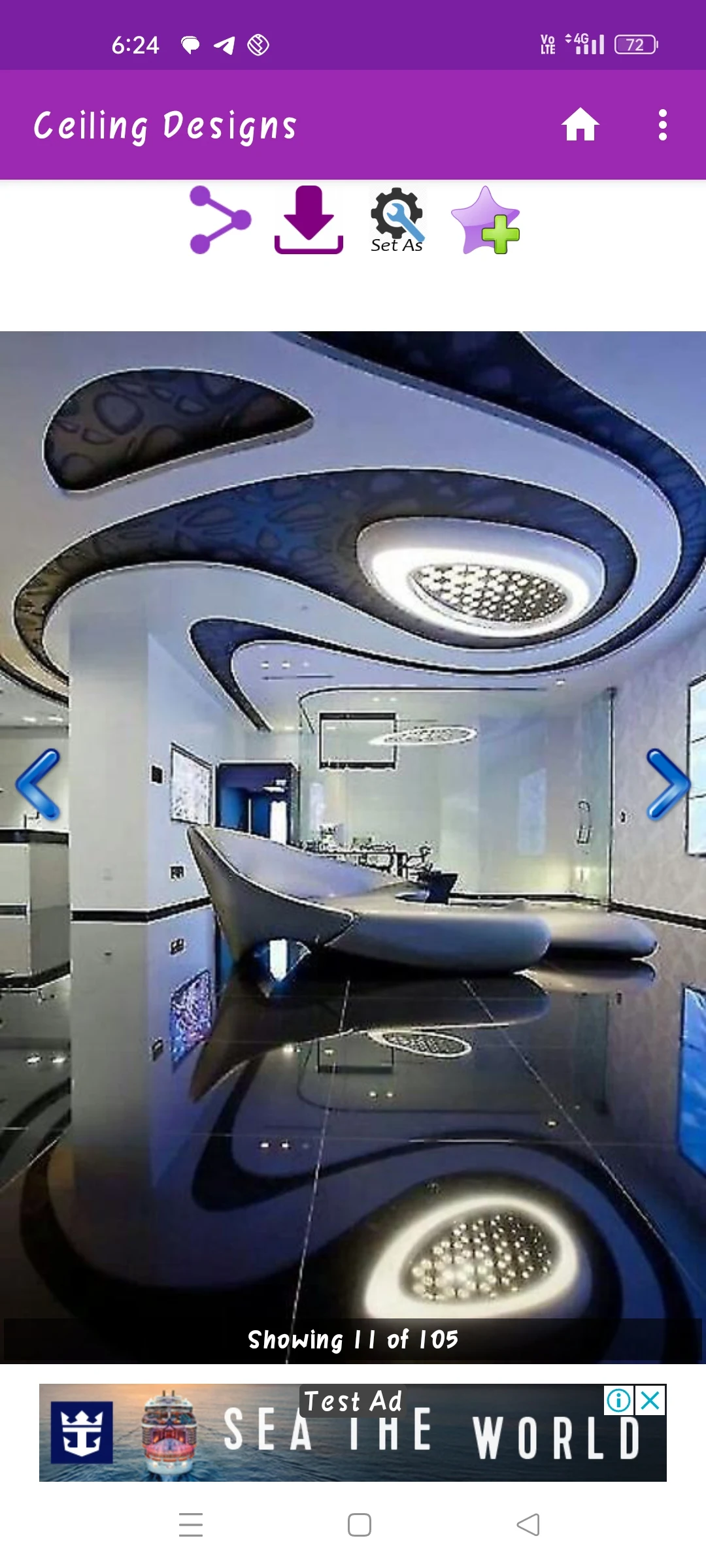 Ceiling Designs Gallery Screenshot3