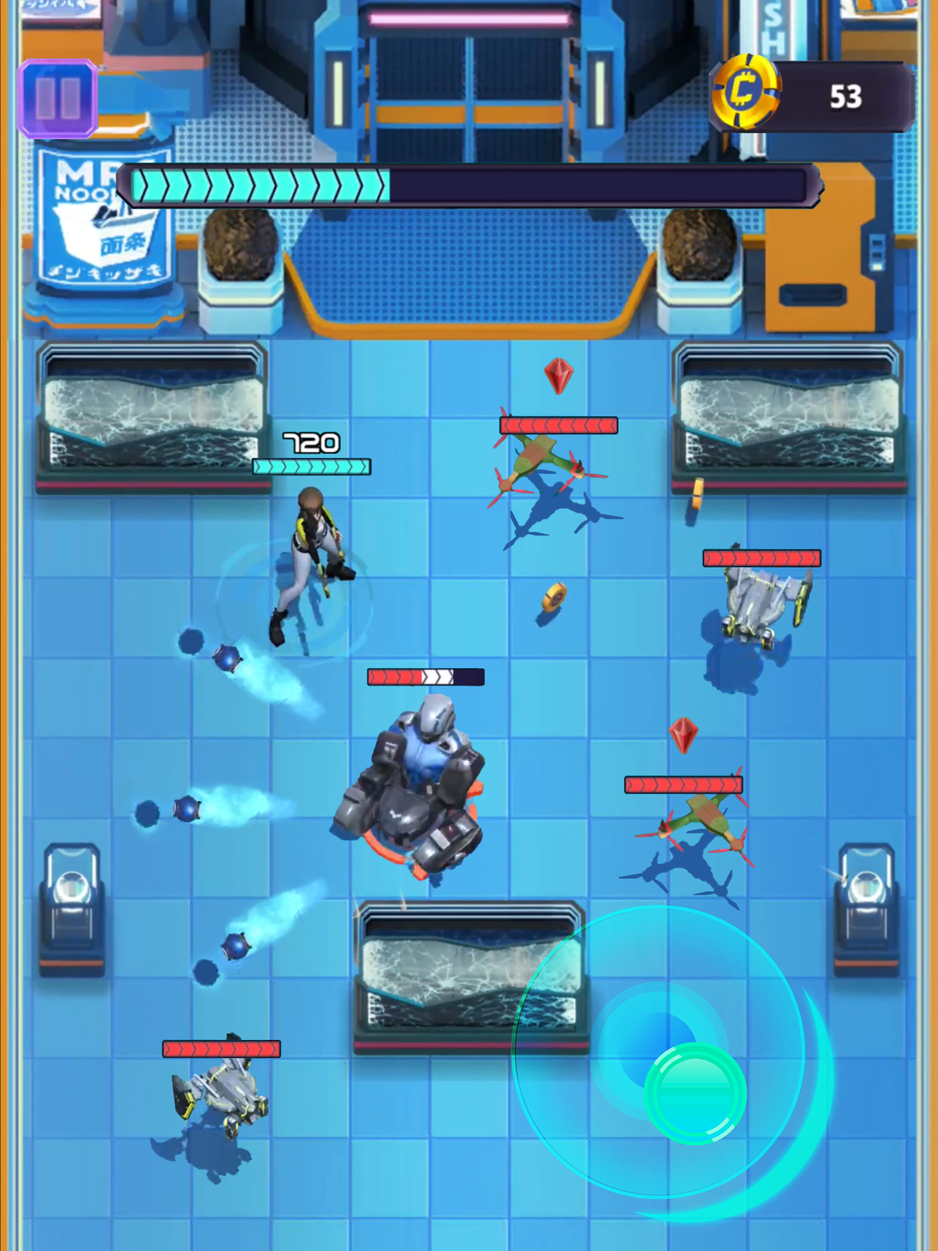 Cyberpunk Hero: Epic Roguelike Screenshot13