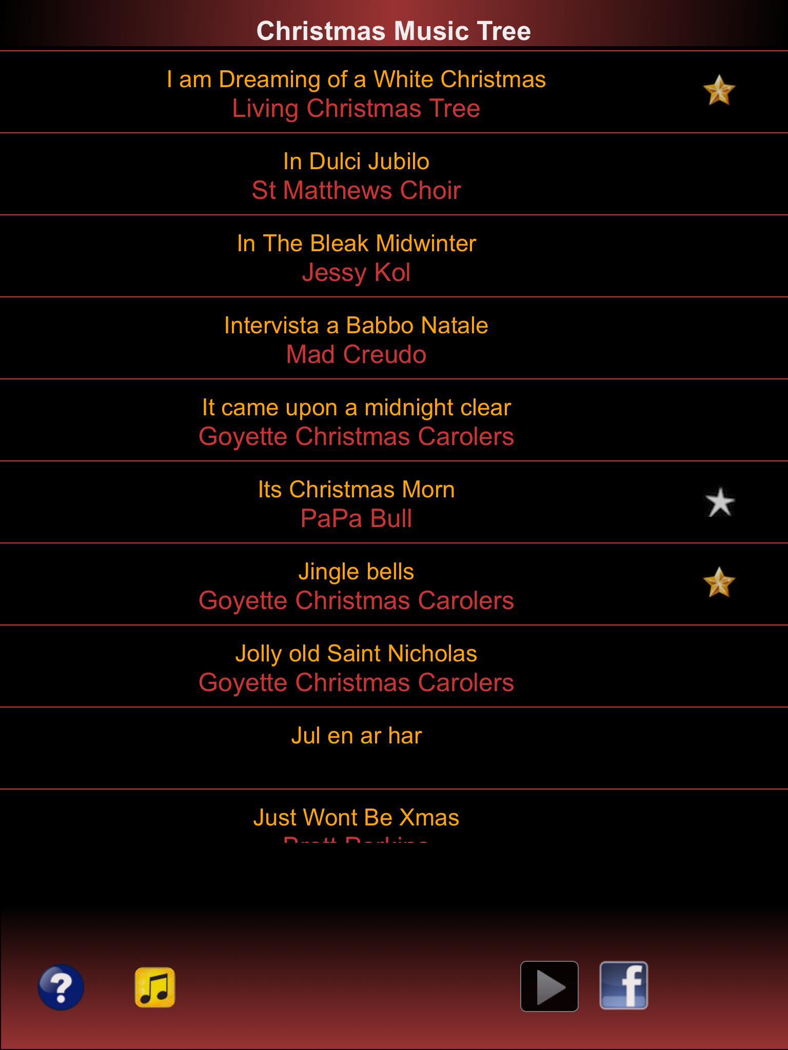 Christmas Music Songs 2025 Screenshot13