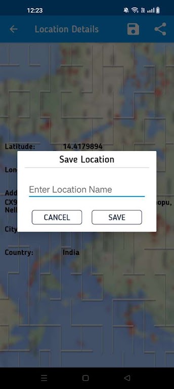 Live Location, GPS Coordinates Screenshot2