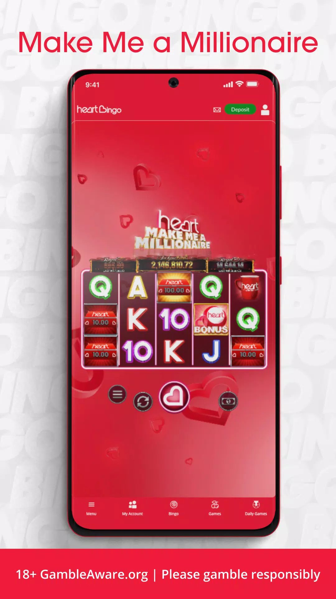 Heart Bingo Casino & Slots Screenshot1
