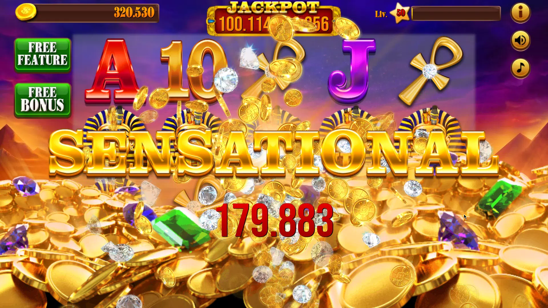 Sphinx Jackpot Screenshot3